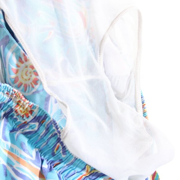 Chubbies Swim Trunk Shorts Seashells Fish Ocean Blue 5" Inseam Size Medium - Picture 11 of 12